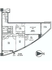 NK青山ホームズ 516 間取り図