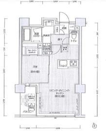 御幸レジデンス日本橋茅場町 102 間取り図