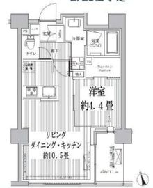 御幸レジデンス日本橋茅場町 803 間取り図