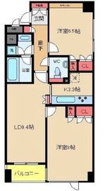 NK青山ホームズ 107 間取り図