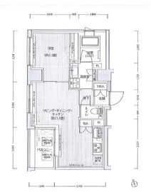 御幸レジデンス日本橋茅場町 307 間取り図