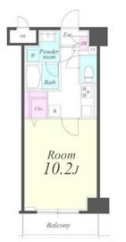 クレシェンテ月島 705 間取り図