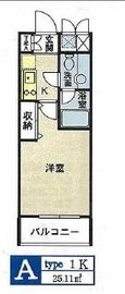 HF東新宿レジデンス 502 間取り図