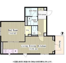 リテラス目黒三丁目 206 間取り図