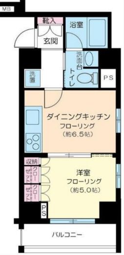アトラス日本橋水天宮 11階 間取り図