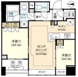 南青山マスターズハウス 2階 間取り図