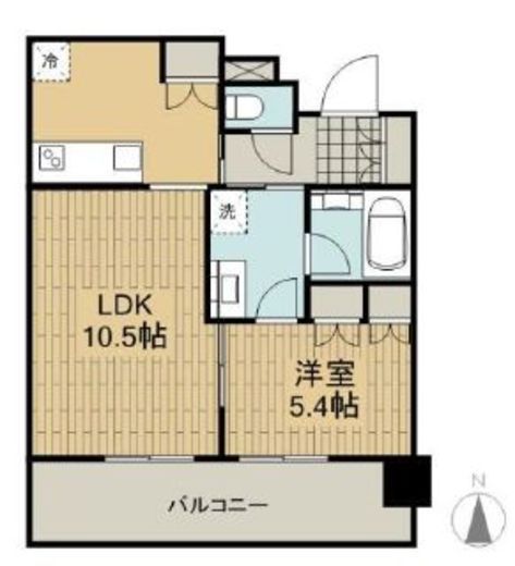 ブリリア有明シティタワー 12階 間取り図
