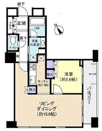 グランスイート虎ノ門 7階 間取り図