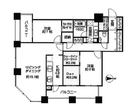 東京シーサウスブランファーレ 26階 間取り図