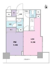 ルモン代官山 3階 間取り図