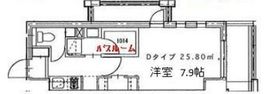 クローバー高輪 201 間取り図