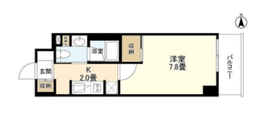 クローバー高輪 603 間取り図