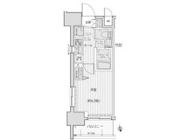 エステムプラザ品川大崎駅前レジデンシャル 904 間取り図