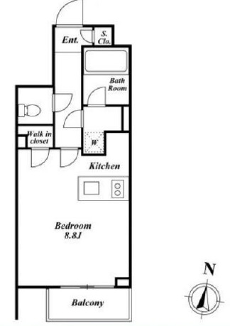 Casa Dolce 402 間取り図