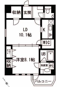 R&M 401 間取り図