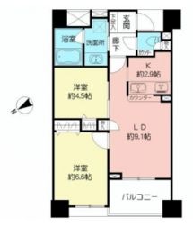 クリオタワー大塚台 16階 間取り図