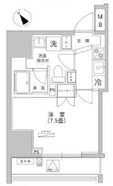 アイルイムーブル日本橋 4階 間取り図