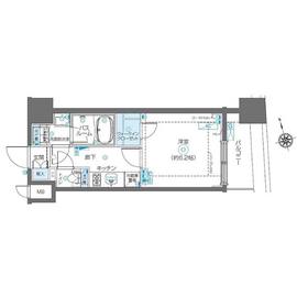 ZOOM渋谷富ヶ谷 4階 間取り図