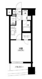 ZOOM渋谷富ヶ谷 8階 間取り図