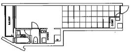 コートモデリア六本木 302 間取り図