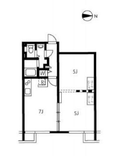 アレーロ自由が丘 403 間取り図
