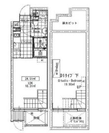 アレーロ自由が丘 107 間取り図