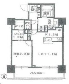 ライオンズ四谷タワーゲート 17階 間取り図