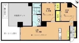 リゾート西馬込 201 間取り図