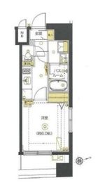 ZOOM渋谷富ヶ谷 7階 間取り図