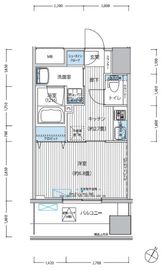 ラポルト祐天寺 403 間取り図