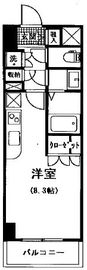 エスティメゾン大井仙台坂 305 間取り図