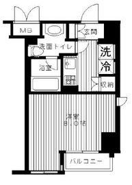 セリーズ門前仲町 704 間取り図