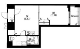 エスティメゾン中野富士見町 107 間取り図