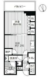 プラウドシティ蒲田 5階 間取り図