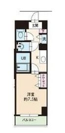 HF銀座レジデンスイースト2 1105 間取り図