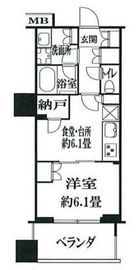 プラウドシティ蒲田 9階 間取り図