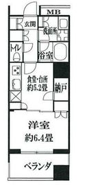 プラウドシティ蒲田 9階 間取り図