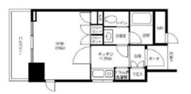 クオリア銀座 3階 間取り図