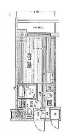 レジディア銀座東 8F1 間取り図