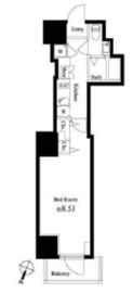 パティオ神田 403 間取り図