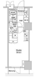 コンフォリア蒲田 808 間取り図