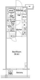 コンフォリア蒲田 612 間取り図