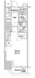 コンフォリア蒲田 613 間取り図