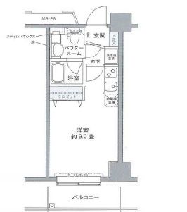 プライムアーバン豊洲 110 間取り図