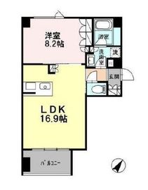 パークフラッツ新宿イーストサイド 204 間取り図