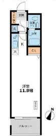 カッシア目黒 603 間取り図