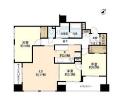 Sタワー 19階 間取り図