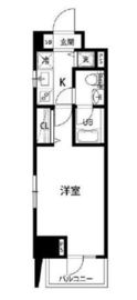 ルクレ日本橋馬喰町 806 間取り図