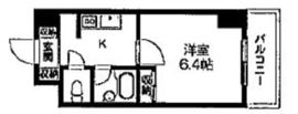 エスティメゾン麻布十番 802 間取り図