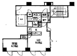 NOZY赤坂 301 間取り図